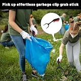 Qianeffort 2Pcs 30cm Litter Pickers Grabber Stick Multifunctional view 5