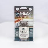 Plasti Dip ReRACK 4 oz Metallic Gray Rack Repair Coating &ndash; Flexible Rubber Touch-Up Paint for Dishwasher Racks, Rust Protection, Heat &amp; Water Resistant, Easy Brush-On Formula