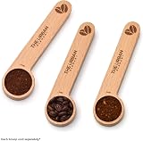 The Urban Element 2 in 1 Wooden Coffee Scoop and Bag Clip 1 Tablespoon view 7