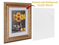WHOLESALE ARTS AND FRAMES 0.06'' Clear Plexiglass