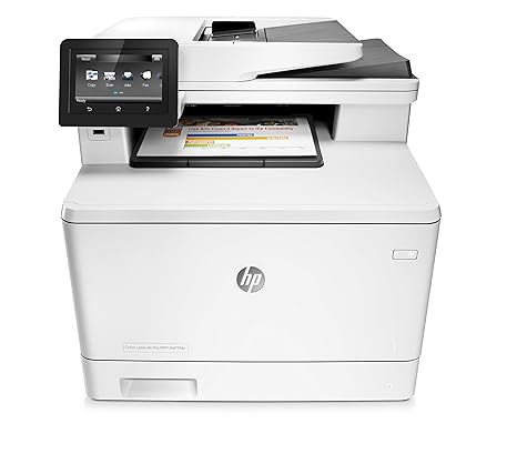 HP Color LaserJet Pro M477fdn Farblaser Multifunktionsdrucker (Drucker, Scanner, Kopierer, Fax, LAN, ePrint, Airpint, Duplex,