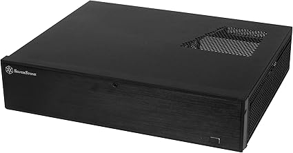 Silverstone ML04B - Caja de ordenador de sobremesa (USB, ATX), negro