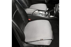 Auto Newer Breathable Universal Four Seasons Car Seat Covers， Luxury Car Seat Cushion，Protectors for Front Seat Bottoms,Compatible with 95% Vehicles， Fit for Cars Truck SUV or Vans(2PCS,Grey)