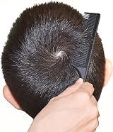 TONGTLETECH Hair Comb Carbon Fiber Tail Comb Anti-Static Heat Resistant Black view 4
