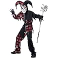 California Costumes Child's Sinister Jester Costume, X-Large (12-14)