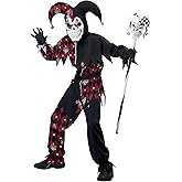 California Costumes Child's Sinister Jester Costume X-Large (12-14)