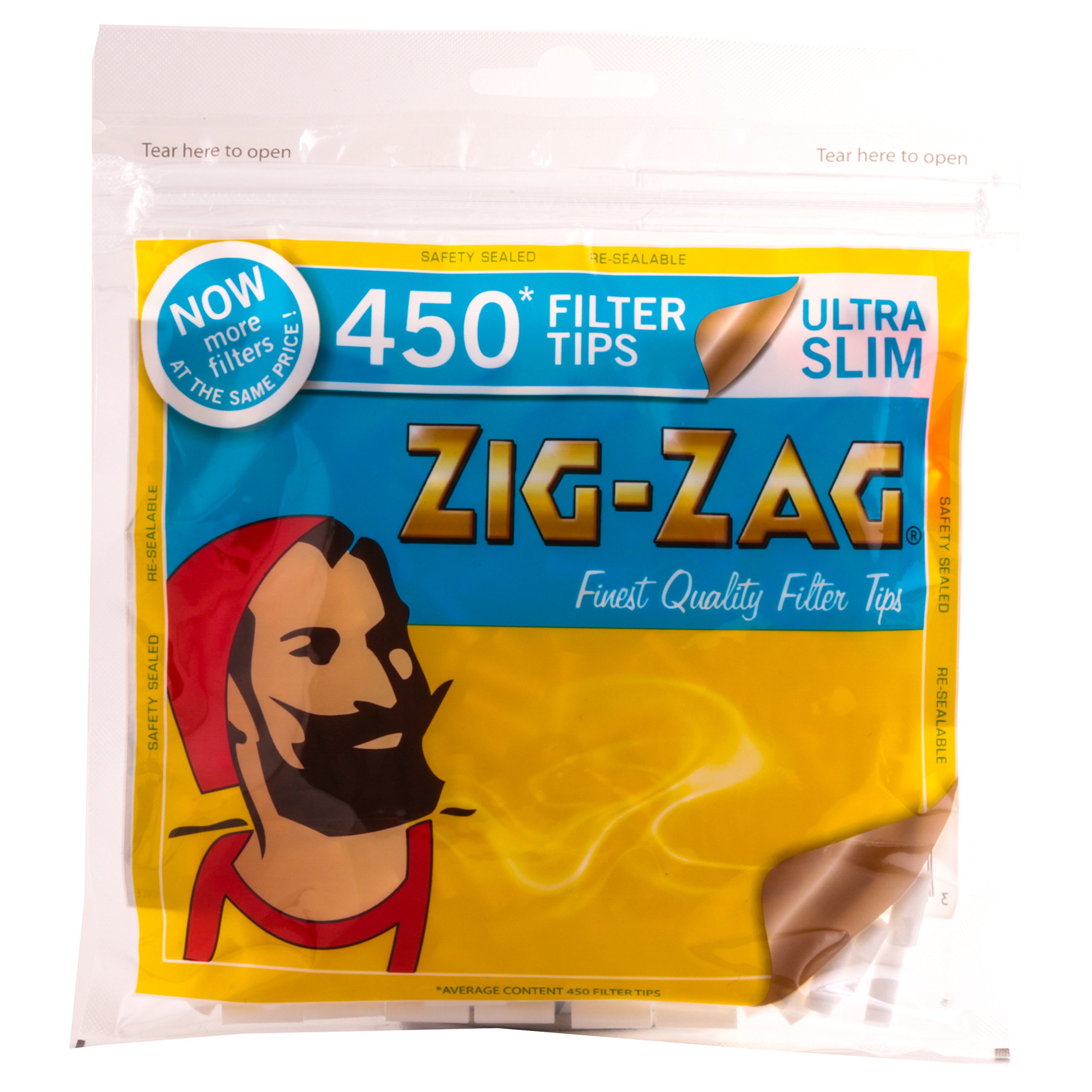 2250x Ultra Slim Zig Zag Filter Tips