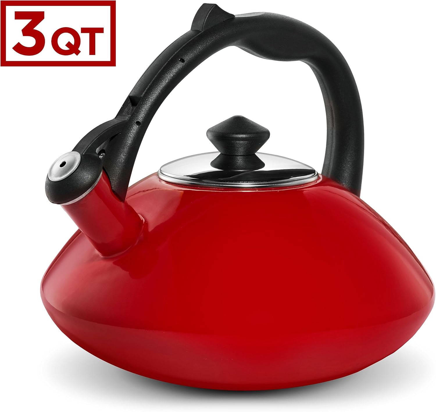 Osaka, Enamel Coated Stainless Steel Kettle For Tea, Coffee