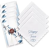 Mother Of The Bride Gifts Something Blue For Bride On Wedding Day Handkerchief
