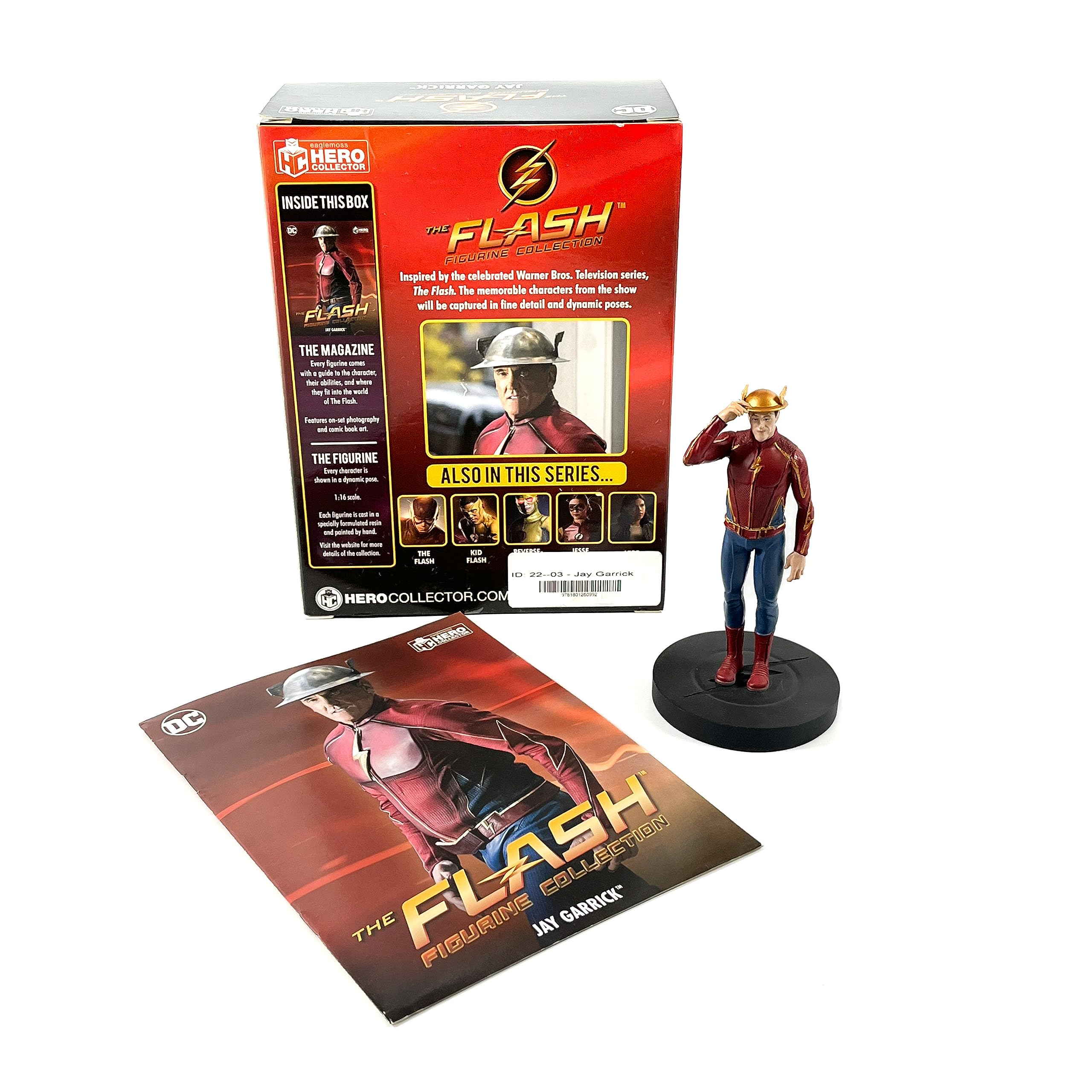 Eaglemoss The Flash Figurine Collection: #3 Jay Garrick Figurine