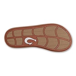 OLUKAI Pili Men's Leather Sandals, Sleek