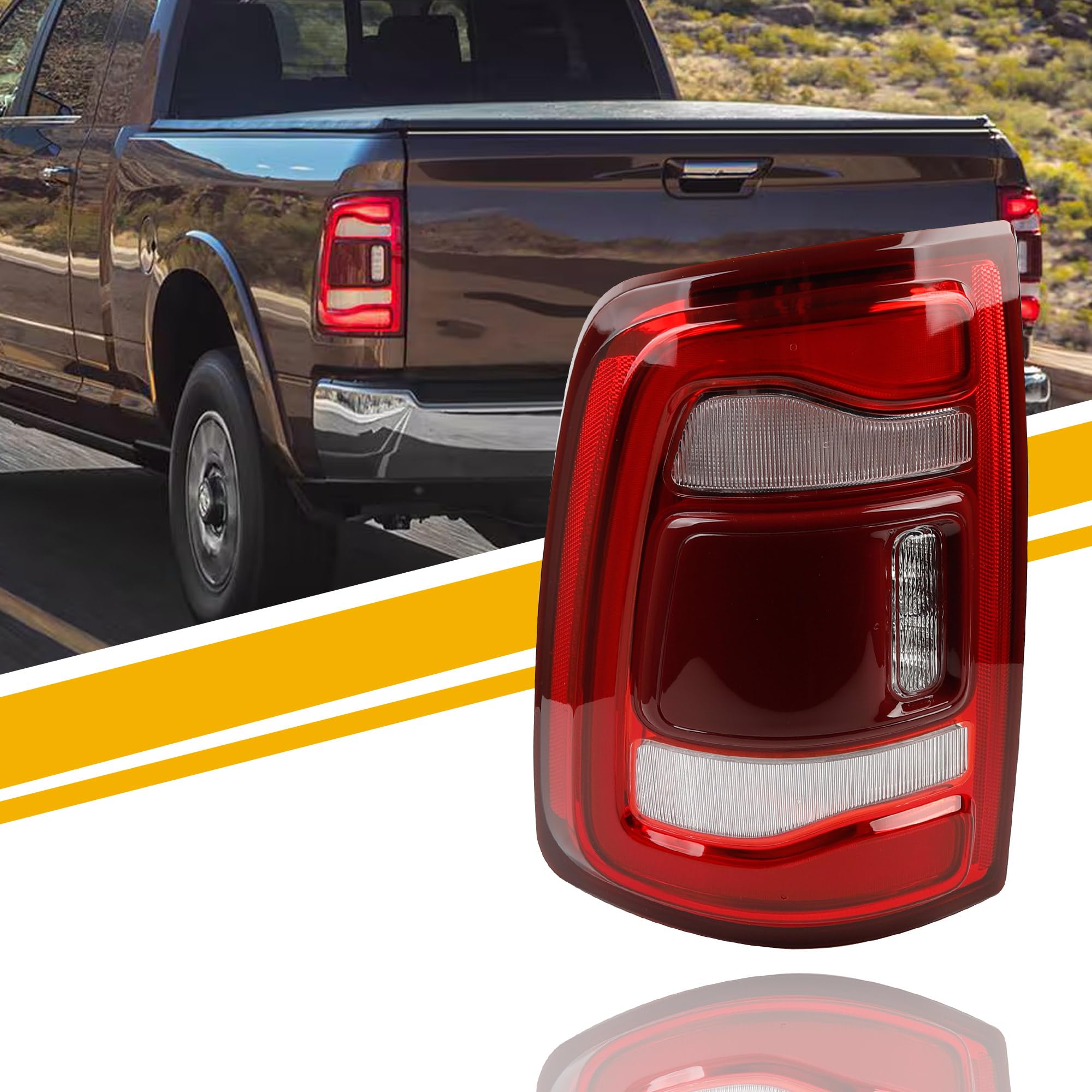 Nakuuly LED Tail Light Assembly w/Blind Spot Compatible With 2021 2022 Nakuuly LED Tail Light Assembly w/Blind Spot Compatible With 2021 2022