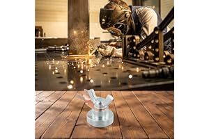 Magnetic Welding Ground Clamp Tool, Strong Magnetic Grounding Clamp for Welders, Portable Iron Welding Support with 33mm Base