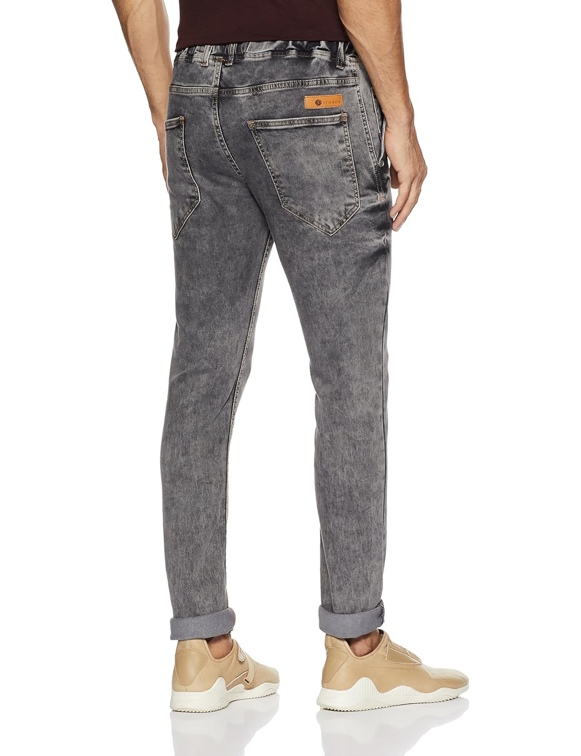 symbol amazon brand men's skinny fit jeans