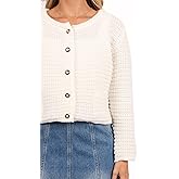 Petal & Pup Decket Button Front Cardigan - White M/L