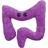 GIANT MICROBES Colon Plush, Colonoscopy Gift, Funny Colon Gifts, Colorectal Cancer Awareness, Gastroenterologist Gifts, Guts Plush Toy
