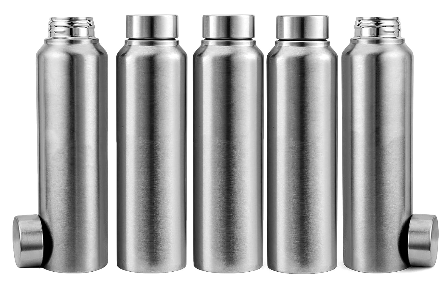 SNOWSTAR® Heavy Quality Stainless Steel Water Bottle For Fridge, Pack