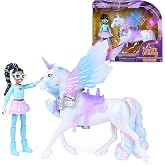 Unicorn Academy Wing Magic Layla &amp; Glacier, Dolls &amp; Toys, Ages 4+ | Wing Magic Theme, Flapping Wings &amp; 4 Accessories, Recreate Show Moments, Imaginative Storytelling, Birthday Gifts for Girls