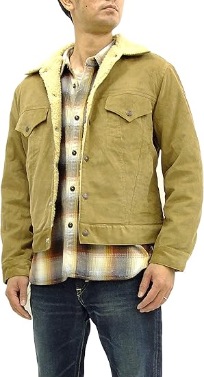 シュガーケーン Sugar Cane Sc コーデュロイ ランチジャケット 東洋 メンズ 裏ボア Jkt ベージュ Xlサイズ コート ジャケット 通販 Amazon