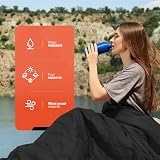 azark Premium Double Sleeping Bag 350GSM Waterproof 4 Seasons Black view 7