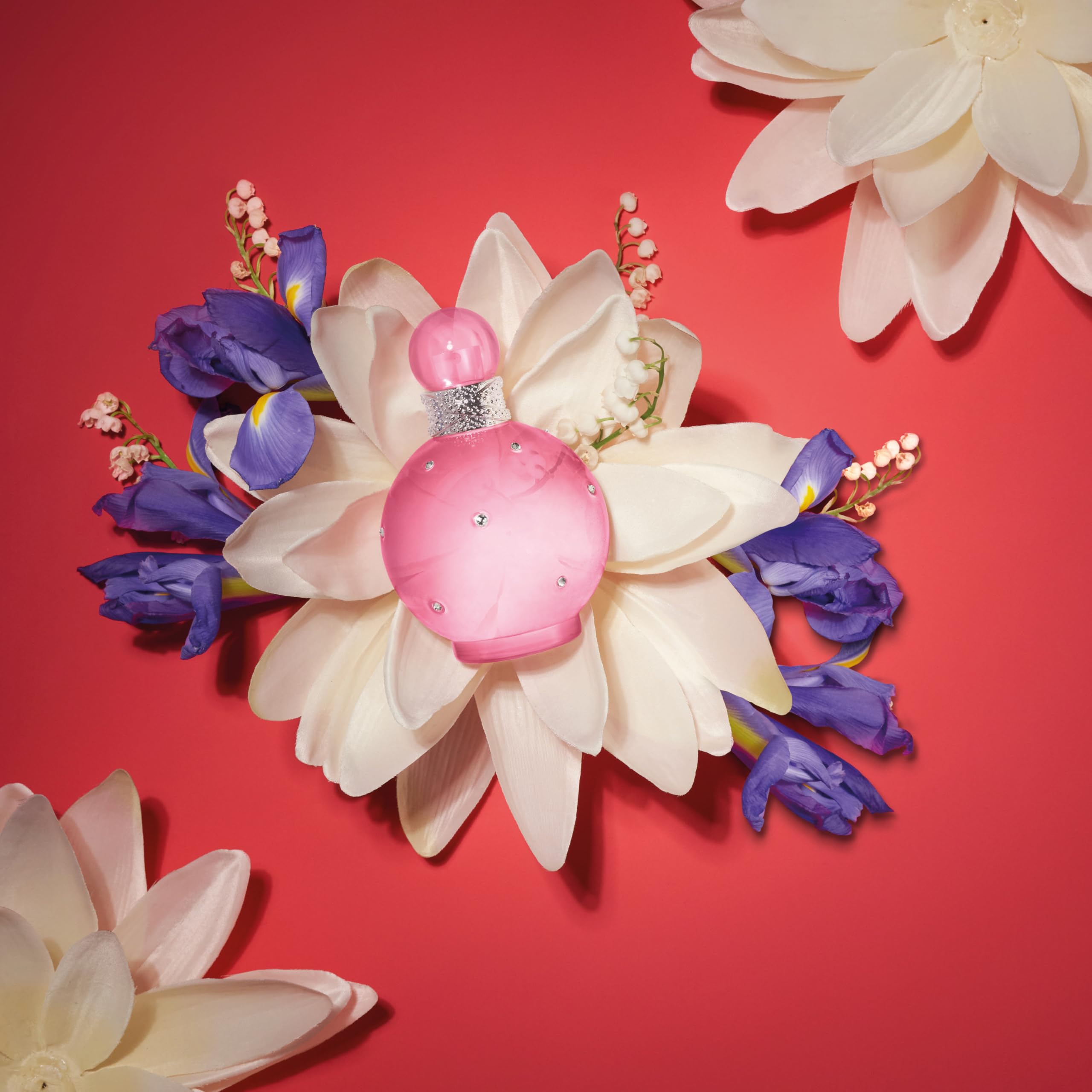 Britney Spears Fantasy Sheer Eau de Toilette Spray, Perfume for Women, 3.3 Fl Oz