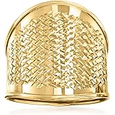 Ross-Simons Italian 14kt Yellow Gold Wide Ring