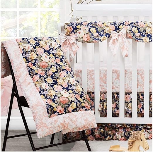 blush pink crib sheets