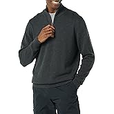 Amazon Essentials Men's 100% Cotton Quarter-Zip Sweater