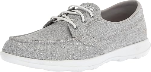 Skechers Performance Women's Go Walk Lite-15433 Boat Shoe,gray,5 M US in  Kuwait Whizz Walking