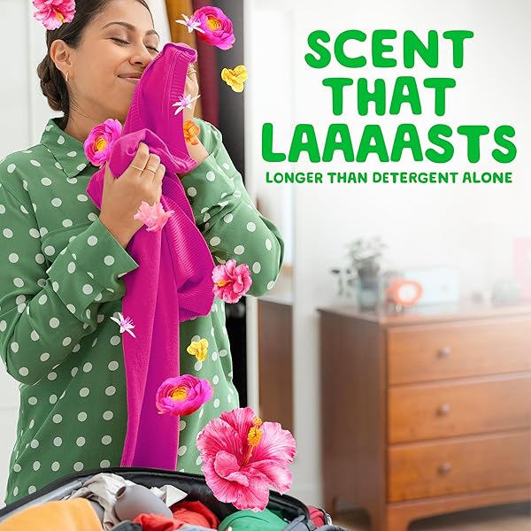 GAIN IN-WASH LAUNDRY SCENT BOOSTER BEADS, HAPPY, 24 OZ