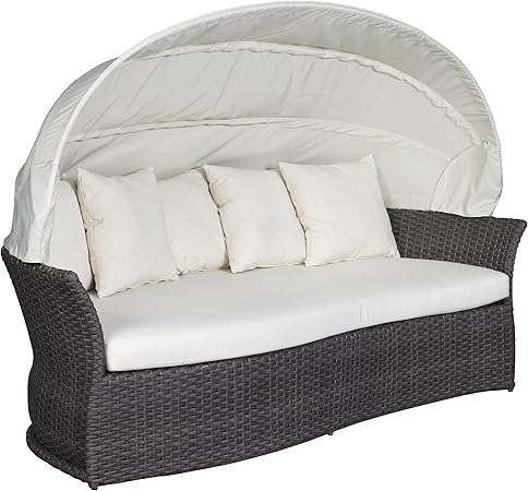 Sonneninsel Venus Lounge Chai Duo Dunkel Grau Braun Liegeinsel Insel Garteninsel Garten Polyrattan Amazon De Kuche Haushalt