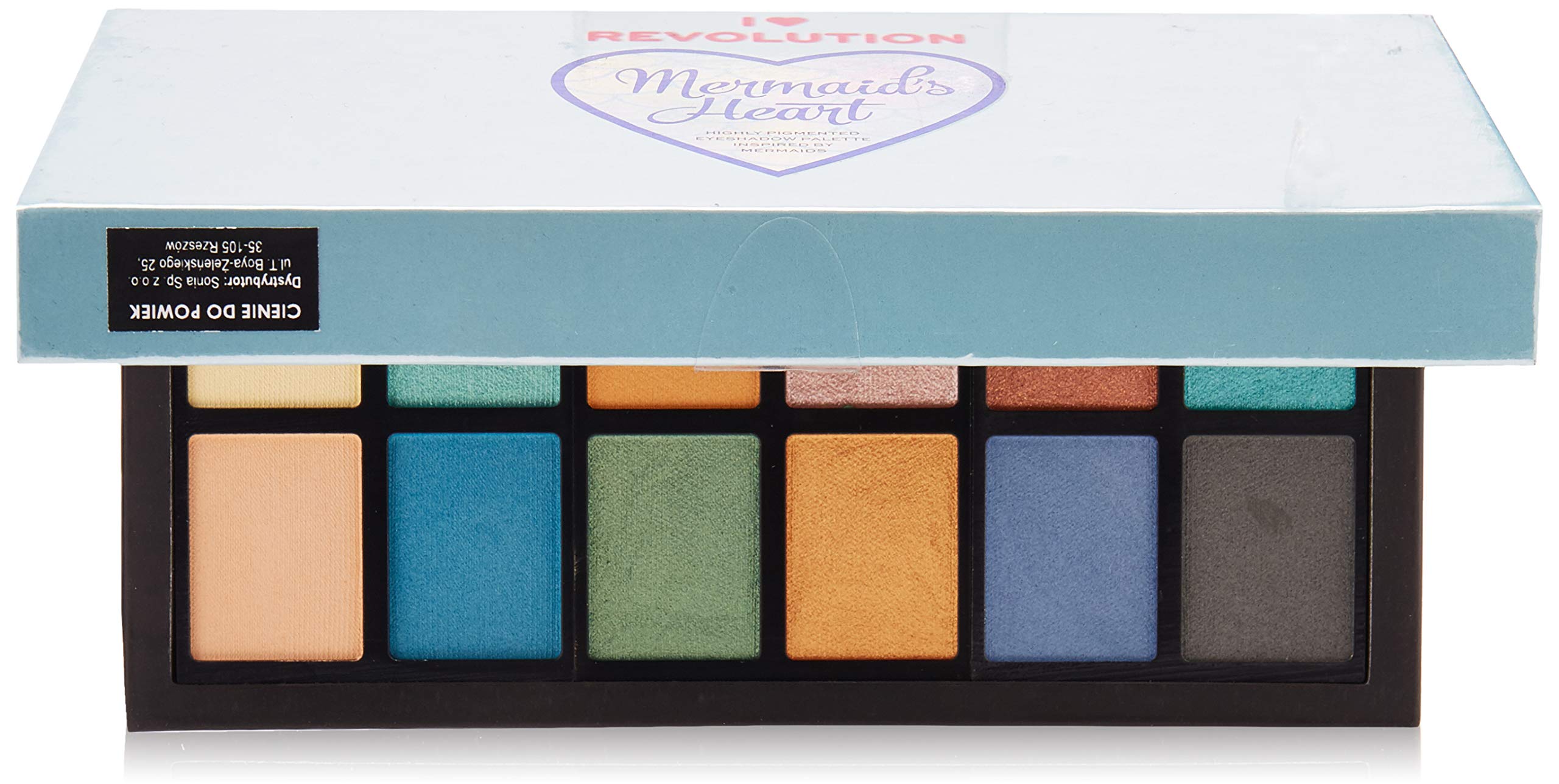 I Heart Revolution - MERMAID'S HEART - EYESHADOW PALETTE