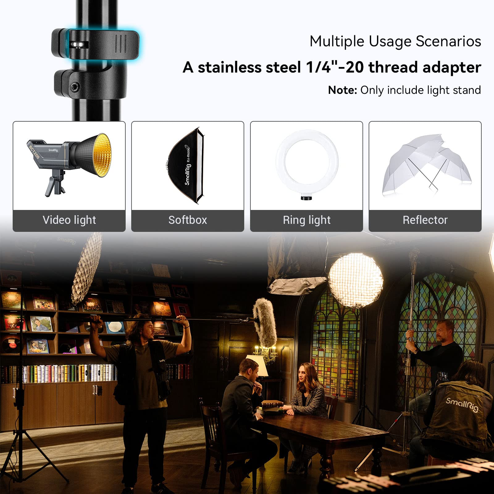 SMALLRIG Photography Light Stand 110