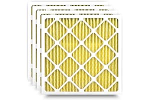 FILTER-MONSTER.COM Filter-Monster 20x20x1 Enhanced Defense MERV 11 Pleated HVAC Air Conditioner Furnace Replacement Air Filter, 4 Pack (Actual Filter Dimensions 19.5 x 19.5 x .75 inches)