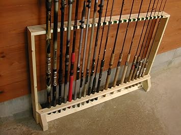 Amazon 杜の工房 業務用ロッドスタンド 23本掛け 釣竿 収納 ロッドホルダー ロッドラック フィッシング 業務用 ｐ ロッドスタンド