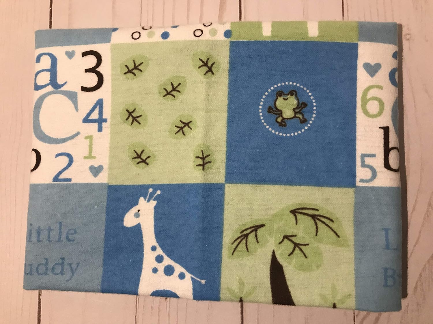 giraffe receiving blankets