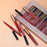 HQDA 12Pcs Liquid Lipstick Lipliner Set Nude Matte Long Lasting Waterproof view 4
