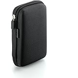 Drive Logic DL-64-BK Portable EVA Hard Drive Carrying Case Pouch, Black