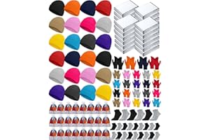 Silicherry 120 Pcs Winter Homeless Care Supplies Bulk Emergency Blankets Winter Beanies Gloves Sock Sets for Donation Charity