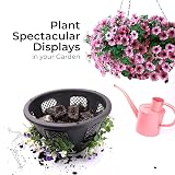 DIVCHI 14 Inch Indoor Outdoor Hanging Basket Set of 4 view 3