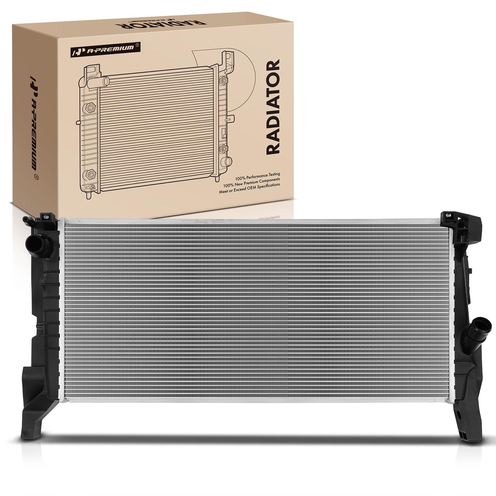 Photo 1 of A-Premium Engine Coolant Radiator Assembly Compatible with Mini Cooper S, F55 F56 Hatchback 2014 2015 2016 2017 2018 2019 L4 2.0L