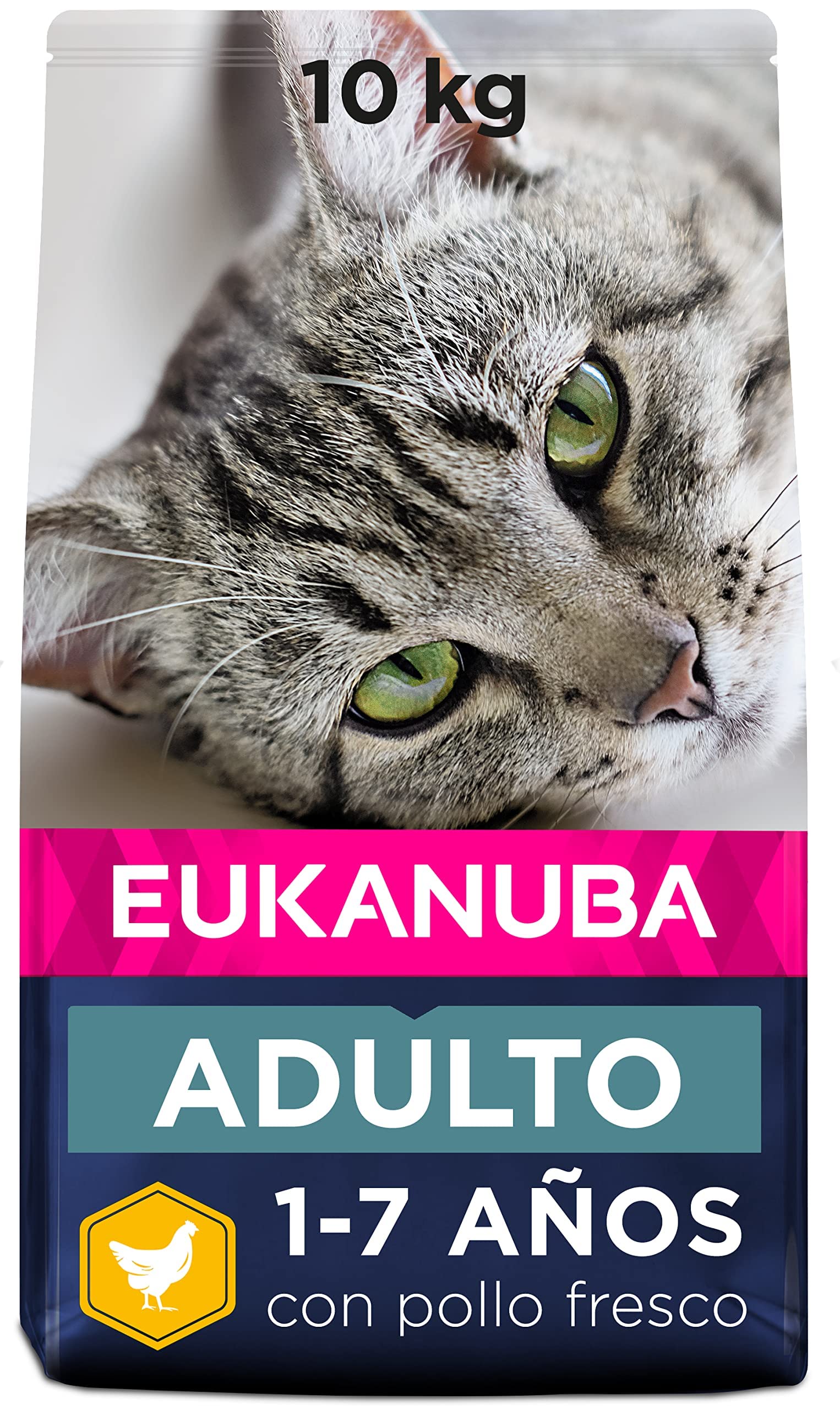 Eukanuba Dry Cat Food Adult Chicken Liver, 10 Kg