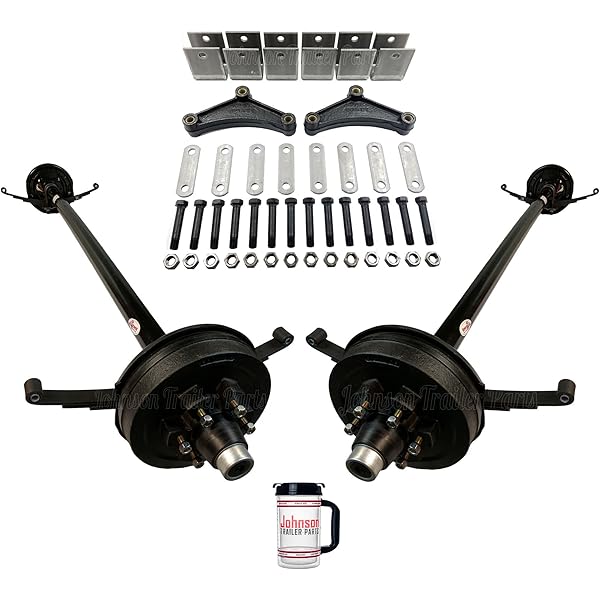 8 Lug 6.5 Bolt Pattern Rockwell American 7,000 lb Electric Brake