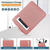 ZYB 14 Inch Laptop Sleeve Waterproof Shockproof Case Pink 14-14.1'' view 4