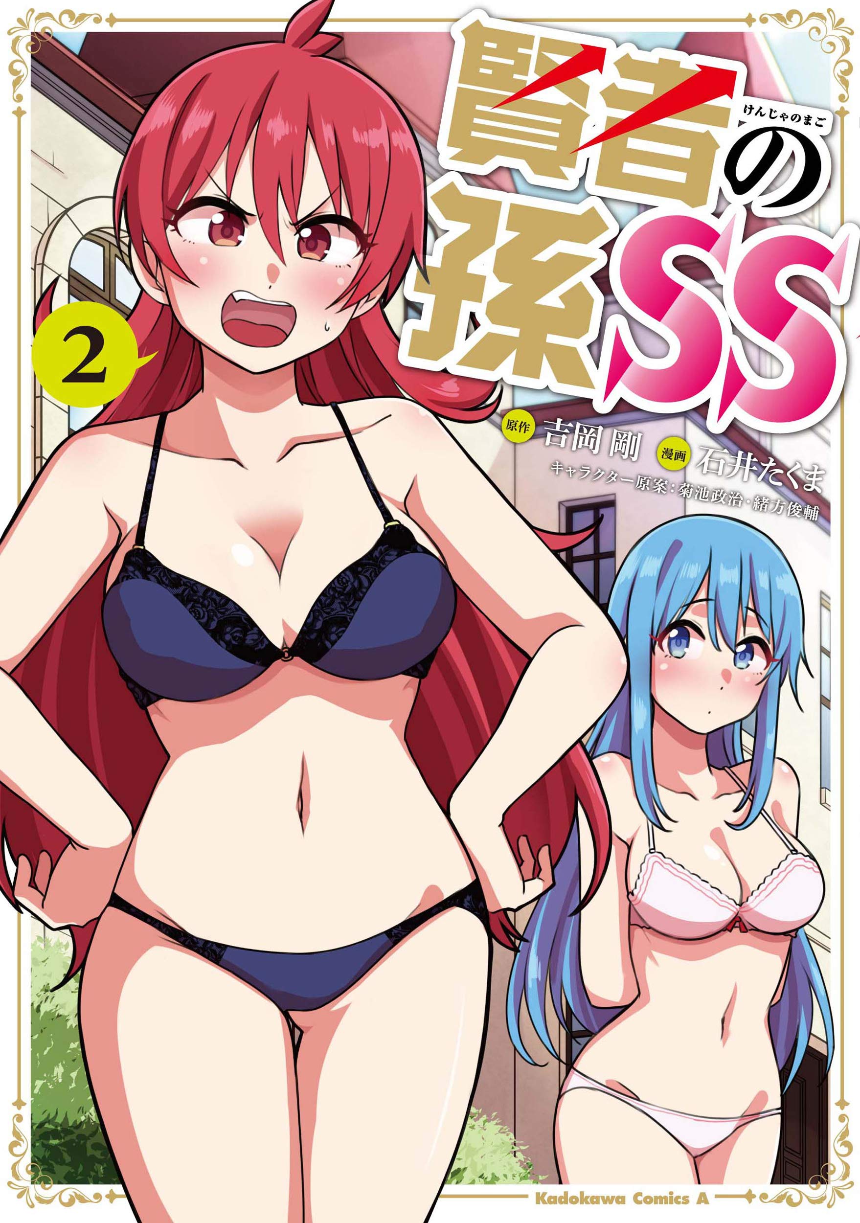 賢者の孫ss 2 角川コミックス エース 吉岡 剛 石井 たくま 菊池 政治 緒方俊輔 本 通販 Amazon