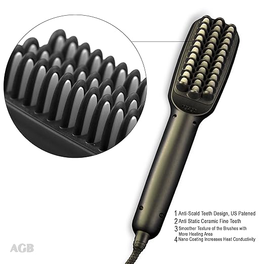 Amazon.com: cepillo para polvo alisador de cabello para ...