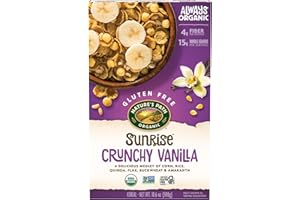 Nature's Path, Organic Gluten-Free Crunchy Vanilla Cereal, 10.6 Oz