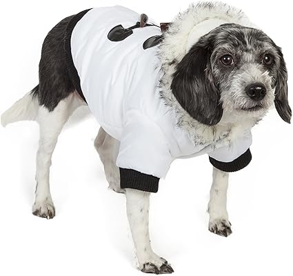White dog coat Clearance