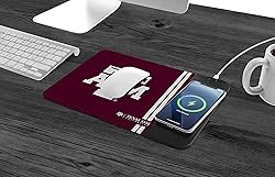 SOAR NCAA Wireless Charging Mouse Pad, Texas A&M
