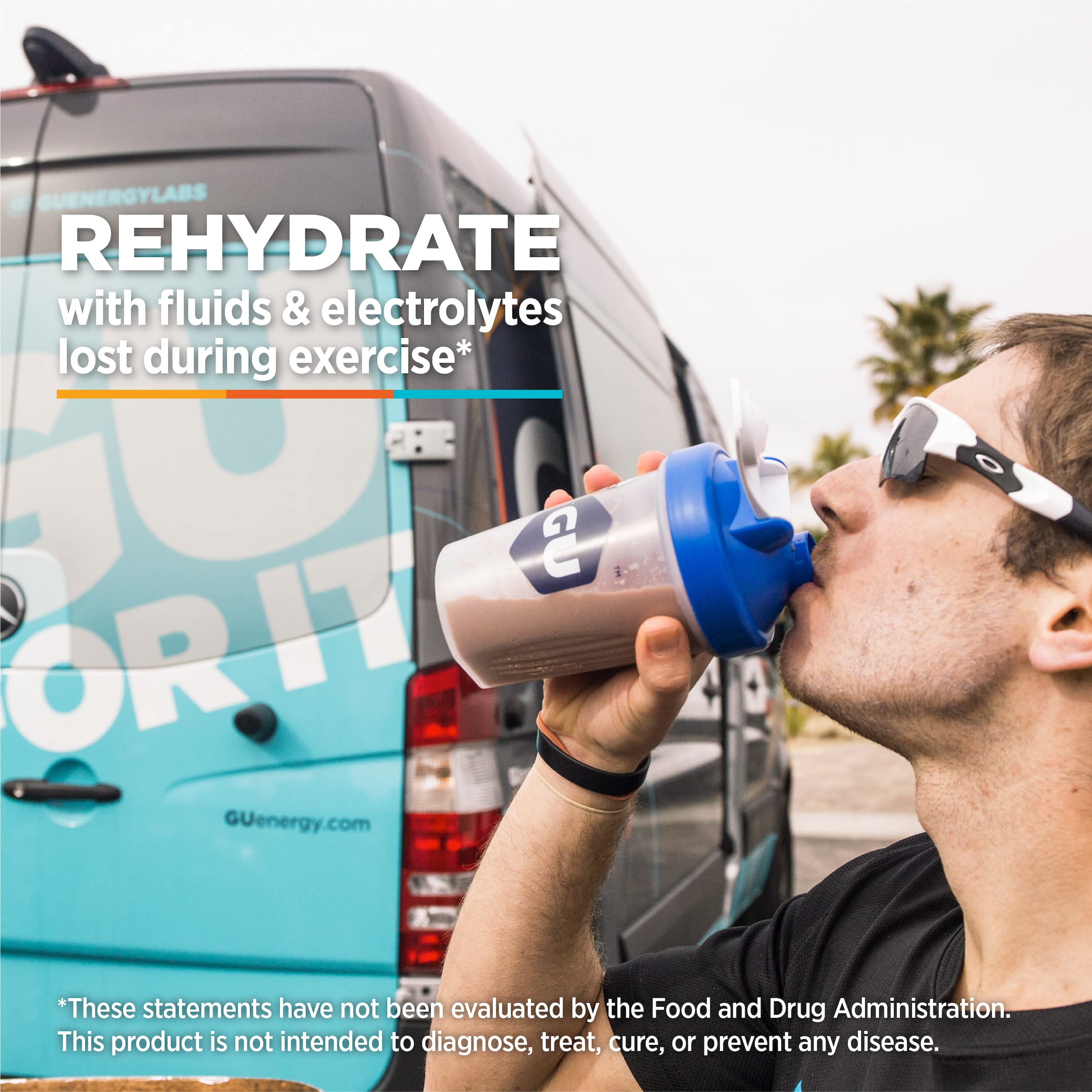 GU Energy Roctane Ultra Endurance Protein Recovery Drink Mix, Gluten-Free and Kosher Dairy, Recovery Support After Any Workout, 10 Single-Serving Packets, Chocolate Smoothie